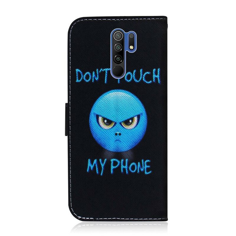 Flip Case Xiaomi Redmi 9 Emoji Puhelin