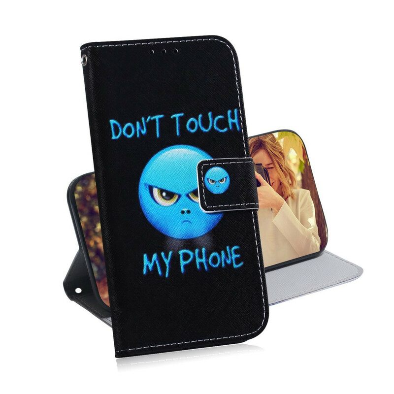 Flip Case Xiaomi Redmi 9 Emoji Puhelin