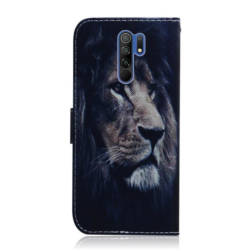 Kotelot Xiaomi Redmi 9 Dreaming Lion