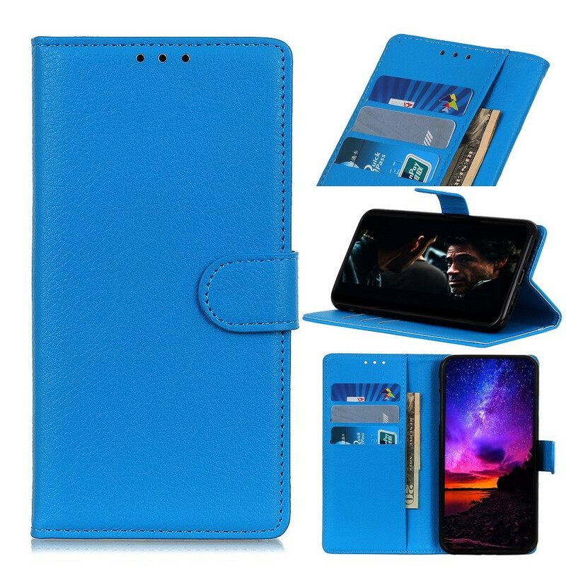 Kotelot Xiaomi Redmi 9 Premium Litchi Leather Effect