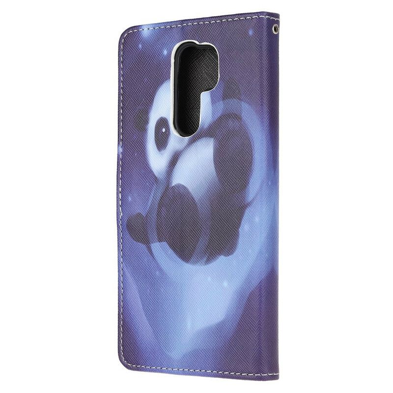 Kotelot Xiaomi Redmi 9 Suojaketju Kuori Panda Space Lanyard