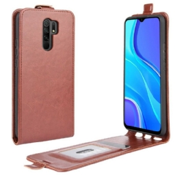 Kotelot Xiaomi Redmi 9 Taitettava Nahkaefekti