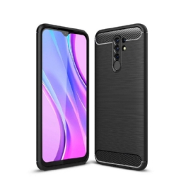 Kuori Xiaomi Redmi 9 Harjattu Hiilikuitu