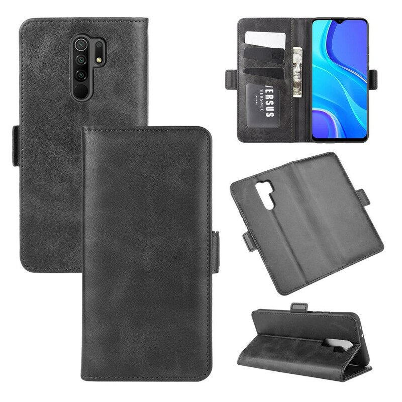 Nahkakotelo Xiaomi Redmi 9 Kotelot Flip Double Flap