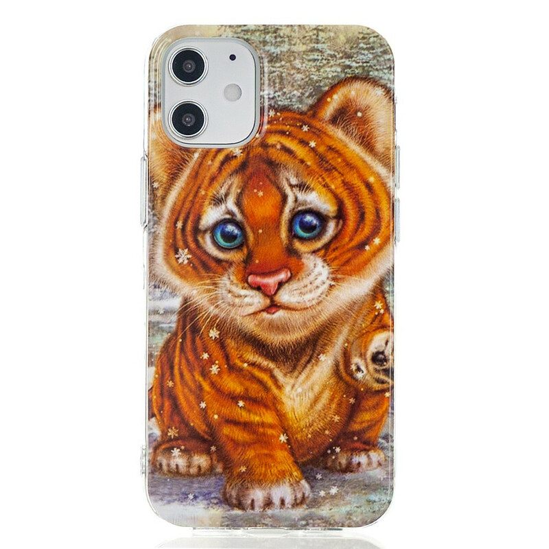 Case iPhone 12 Mini Baby Tiger