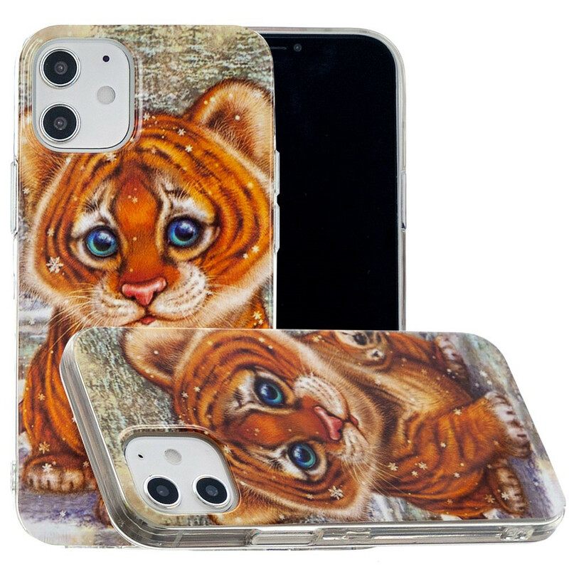 Case iPhone 12 Mini Baby Tiger