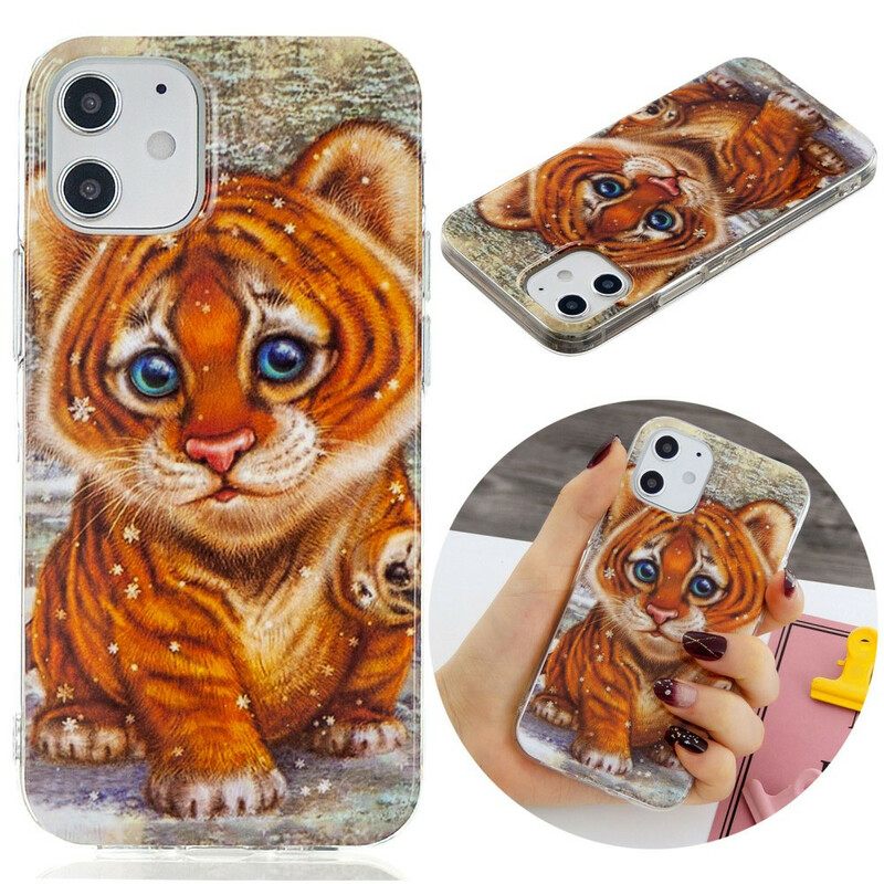 Case iPhone 12 Mini Baby Tiger