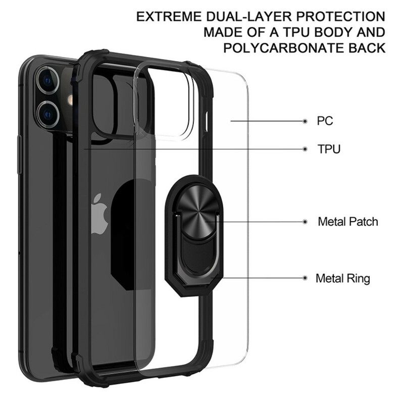 Case iPhone 12 Mini Hybrid Ring Premium