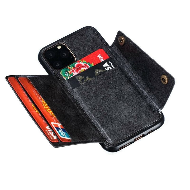 Case iPhone 12 Mini Lompakkokuori Wallet Napsahtaa