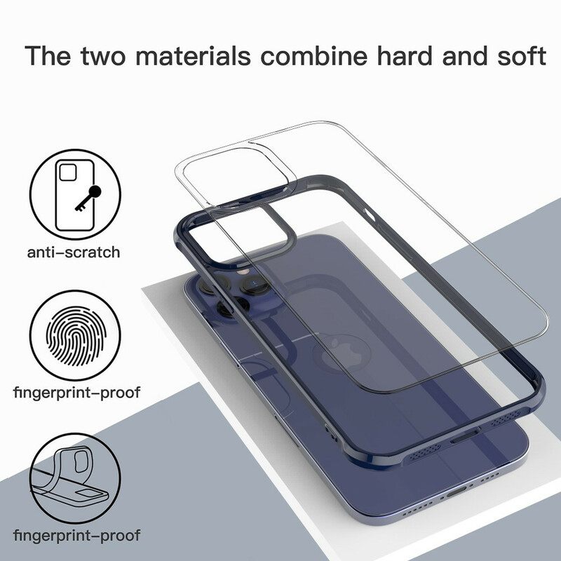 Case iPhone 12 Mini Transparent Leeu Design