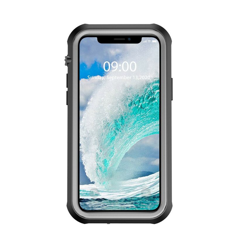 Case iPhone 12 Mini Vedenkestävä Läpinäkyvä