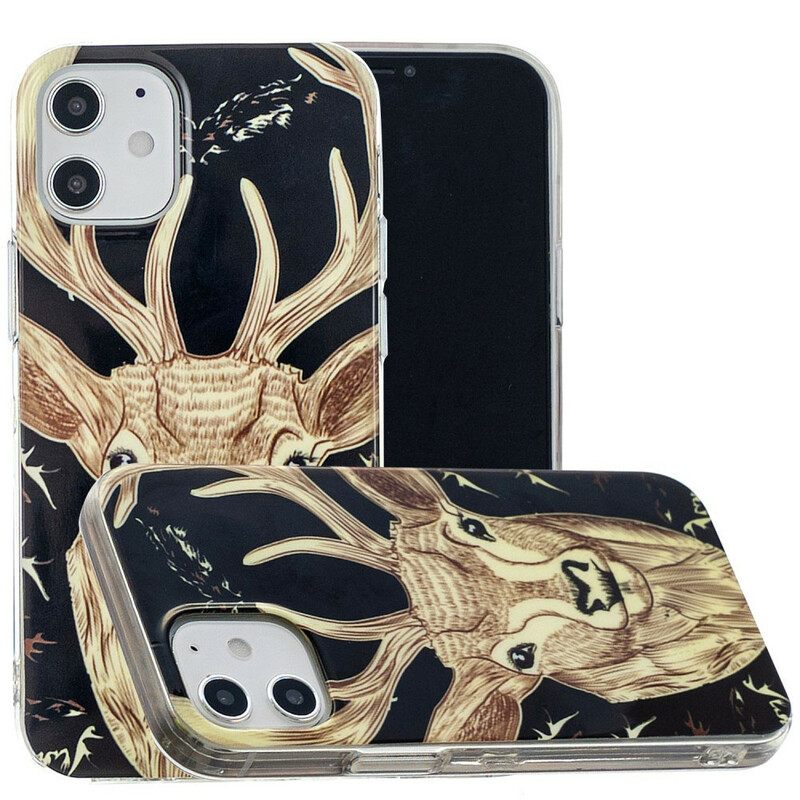 Kuori iPhone 12 Mini Fluorescent Majestic Stag