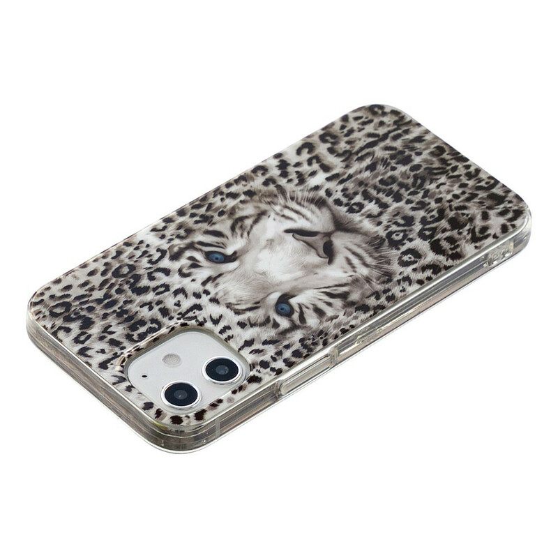 Kuori iPhone 12 Mini Fluoresoiva Leopard