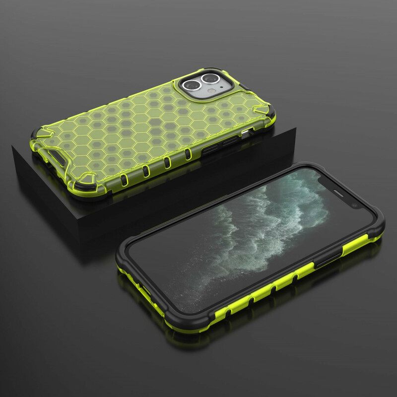 Kuori iPhone 12 Mini Honeycomb Style