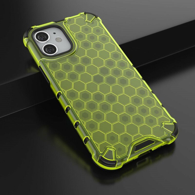 Kuori iPhone 12 Mini Honeycomb Style