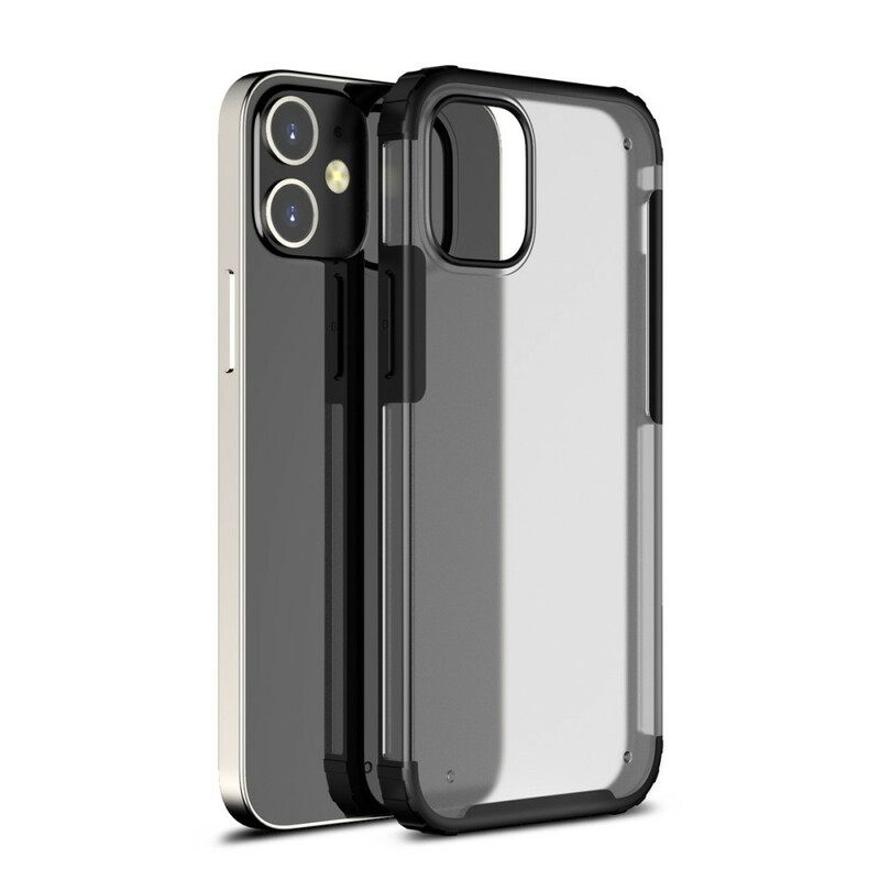 Kuori iPhone 12 Mini Matte Clear Hybrid