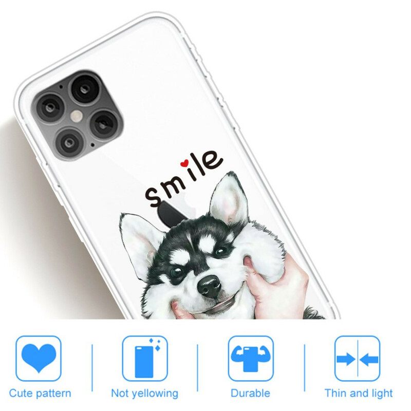 Kuori iPhone 12 Mini Smile Dog