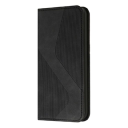 Puhelinkuoret iPhone 12 Mini Kotelot Flip Style Leather S-design