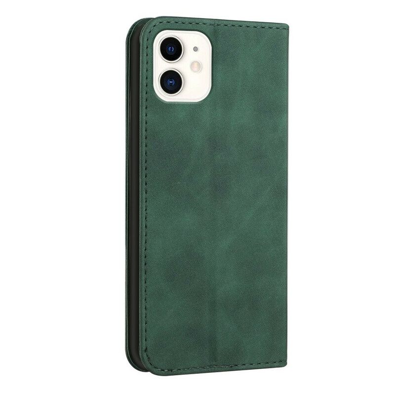 Puhelinkuoret iPhone 12 Mini Kotelot Flip Style Leather S-design