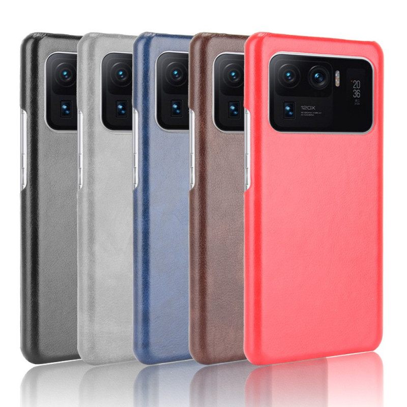 Case Xiaomi Mi 11 Ultra Litchi Performance Leather Effect