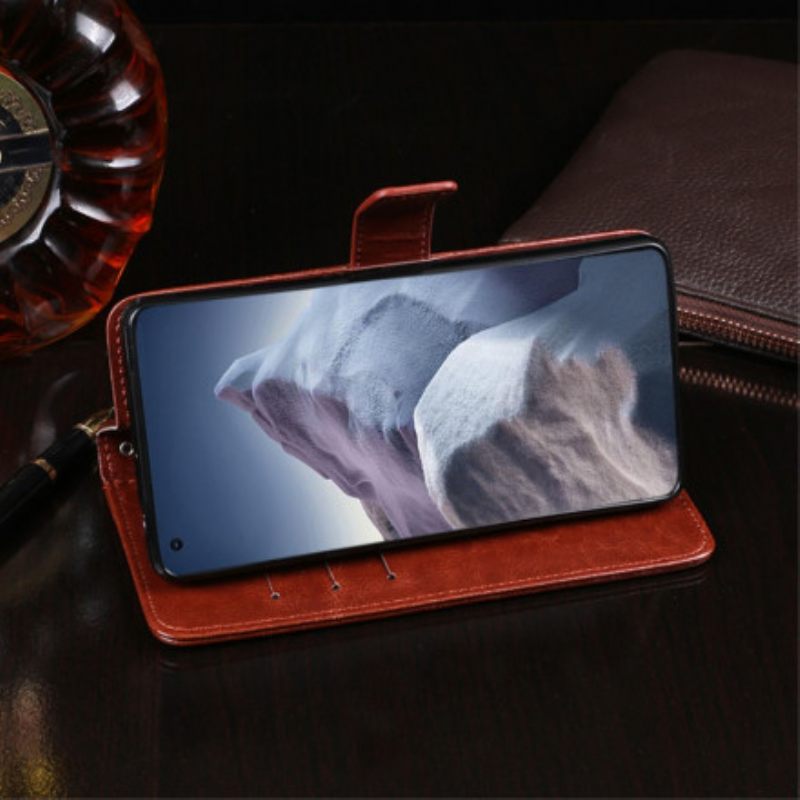 Kotelot Xiaomi Mi 11 Ultra Faux Leather Idewei