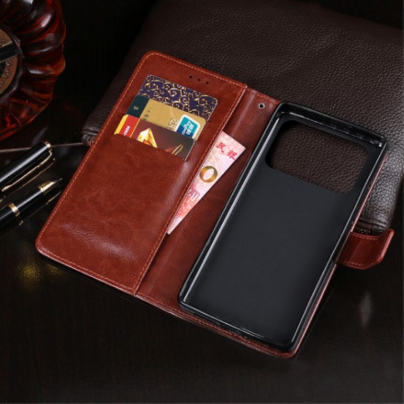 Kotelot Xiaomi Mi 11 Ultra Faux Leather Idewei