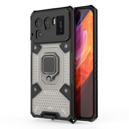 Kuori Xiaomi Mi 11 Ultra Honeycomb Renkaalla