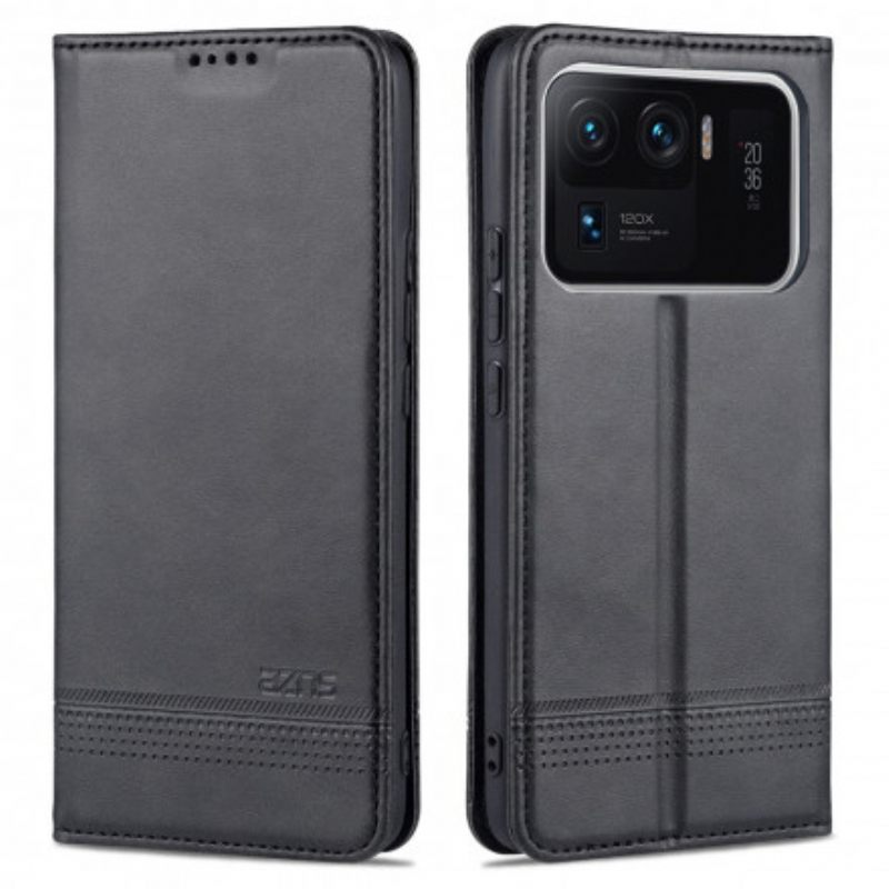 Puhelinkuoret Xiaomi Mi 11 Ultra Kotelot Flip Style Leather Azns