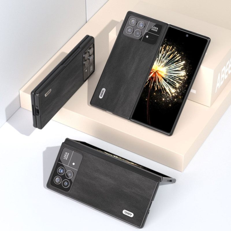 Kuori Xiaomi Mix Fold 3 Abeel-nahkaefekti Suojakuori