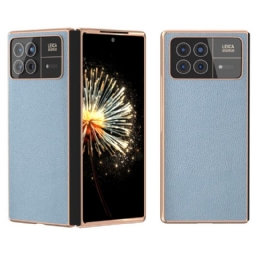 Puhelinkuoret Xiaomi Mix Fold 3 Nahkaefekti