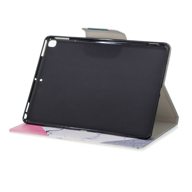 Flip Case iPad 10.2" (2020) (2019) / Air 10.5" / Pro 10.5" Design Marble