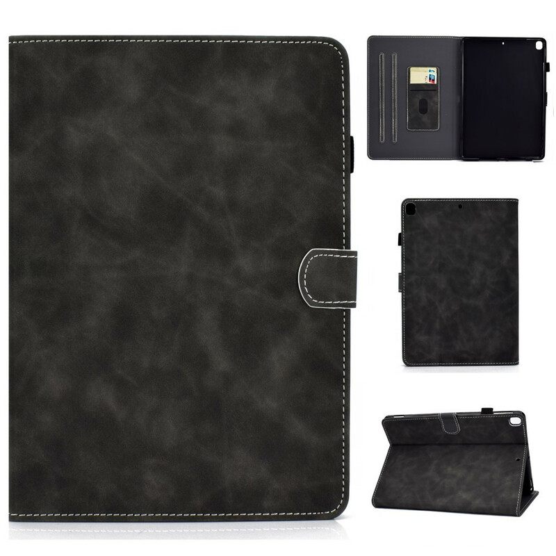 Flip Case iPad 10.2" (2020) (2019) / Air 10.5" / Pro 10.5" Faux Leather Vintage