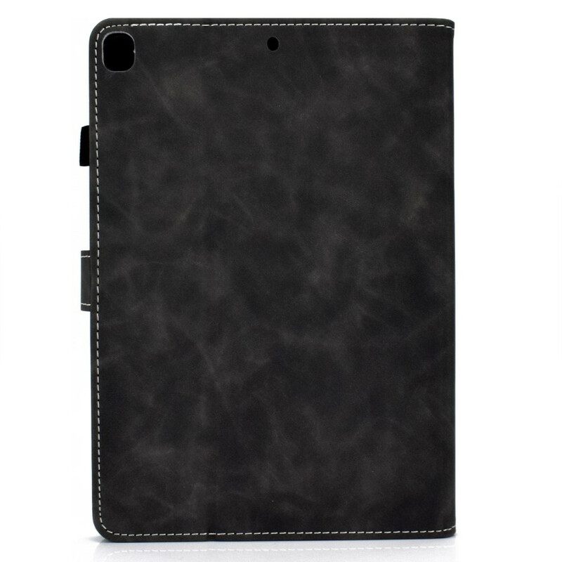 Flip Case iPad 10.2" (2020) (2019) / Air 10.5" / Pro 10.5" Faux Leather Vintage