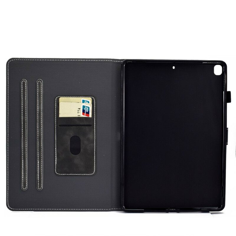 Flip Case iPad 10.2" (2020) (2019) / Air 10.5" / Pro 10.5" Faux Leather Vintage