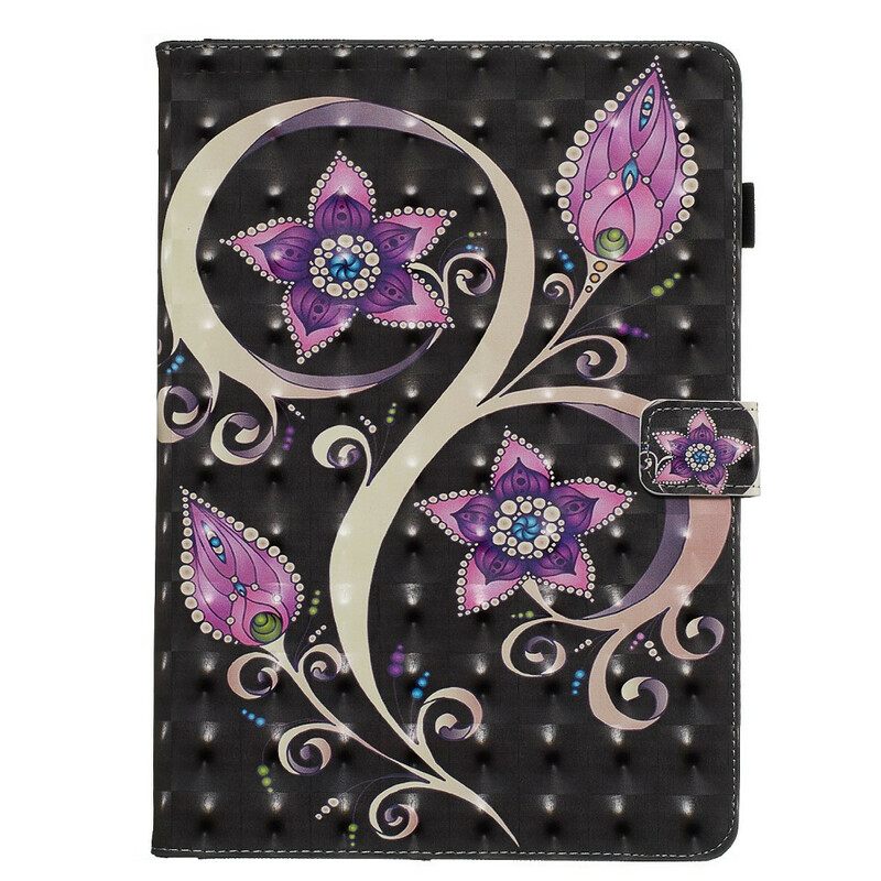 Flip Case iPad 10.2" (2020) (2019) / Air 10.5" / Pro 10.5" Flowers