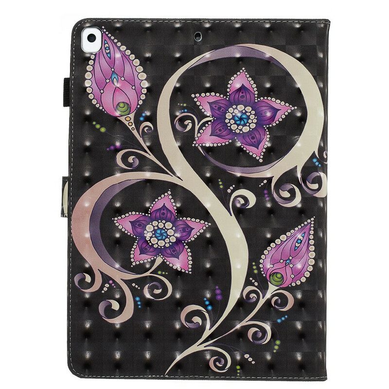 Flip Case iPad 10.2" (2020) (2019) / Air 10.5" / Pro 10.5" Flowers