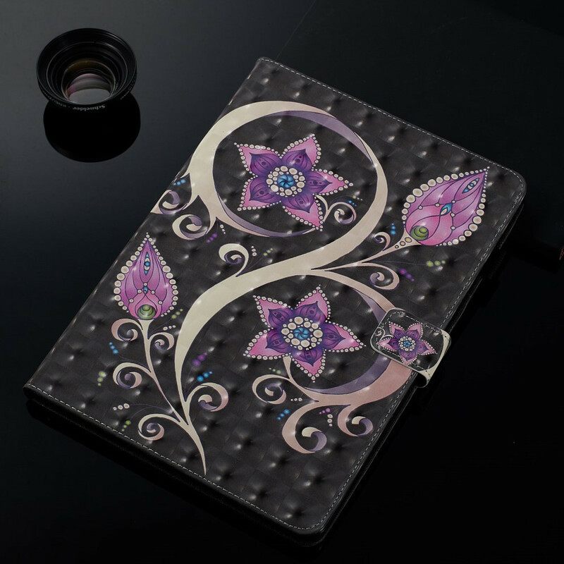 Flip Case iPad 10.2" (2020) (2019) / Air 10.5" / Pro 10.5" Flowers