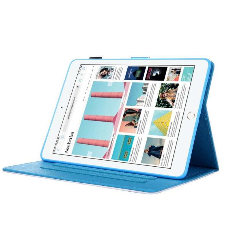 Flip Case iPad 10.2" (2020) (2019) / Air 10.5" / Pro 10.5" Hämmentyneet Pöllöt