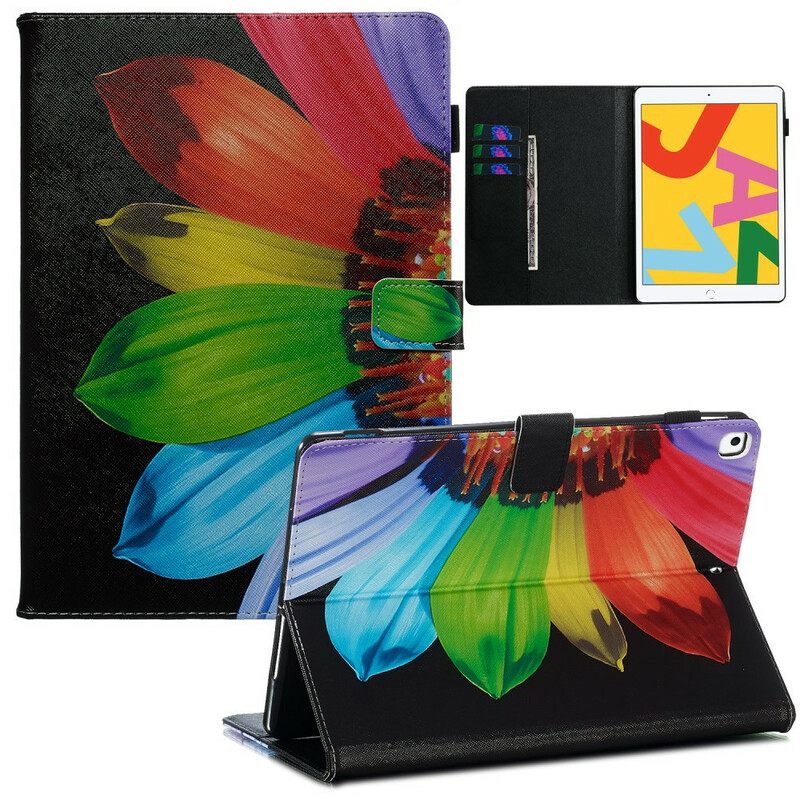 Flip Case iPad 10.2" (2020) (2019) / Air 10.5" / Pro 10.5" Kukkaväri