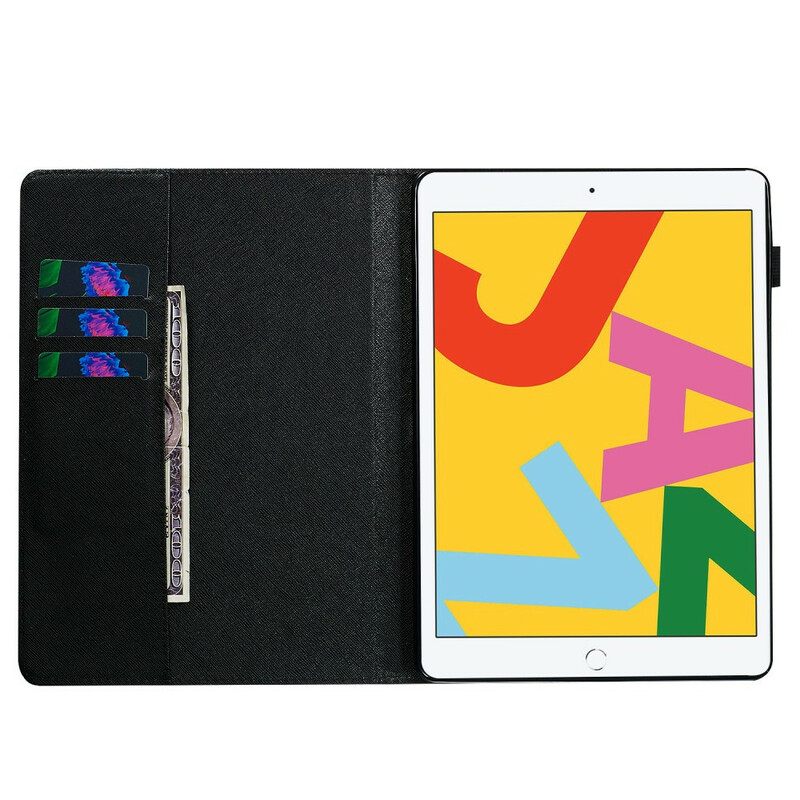 Flip Case iPad 10.2" (2020) (2019) / Air 10.5" / Pro 10.5" Kukkaväri