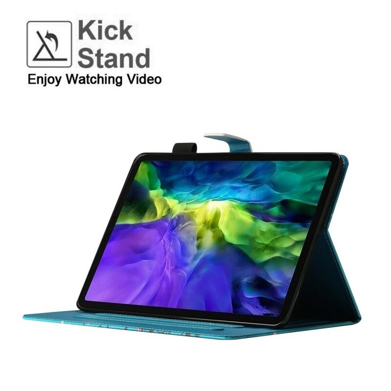 Flip Case iPad 10.2" (2020) (2019) / Air 10.5" / Pro 10.5" Kukkivat Oksat