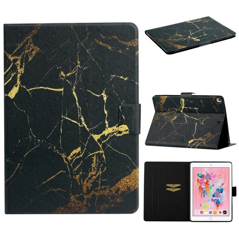 Flip Case iPad 10.2" (2020) (2019) / Air 10.5" / Pro 10.5" Marble Style