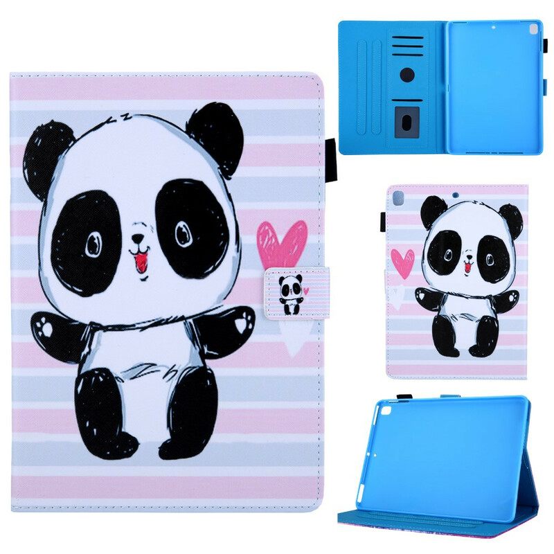 Flip Case iPad 10.2" (2020) (2019) / Air 10.5" / Pro 10.5" Panda Love