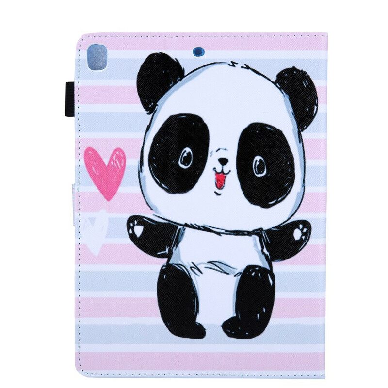 Flip Case iPad 10.2" (2020) (2019) / Air 10.5" / Pro 10.5" Panda Love