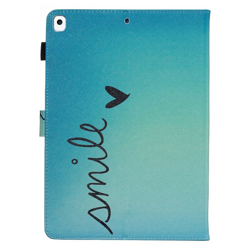 Flip Case iPad 10.2" (2020) (2019) / Air 10.5" / Pro 10.5" Smile