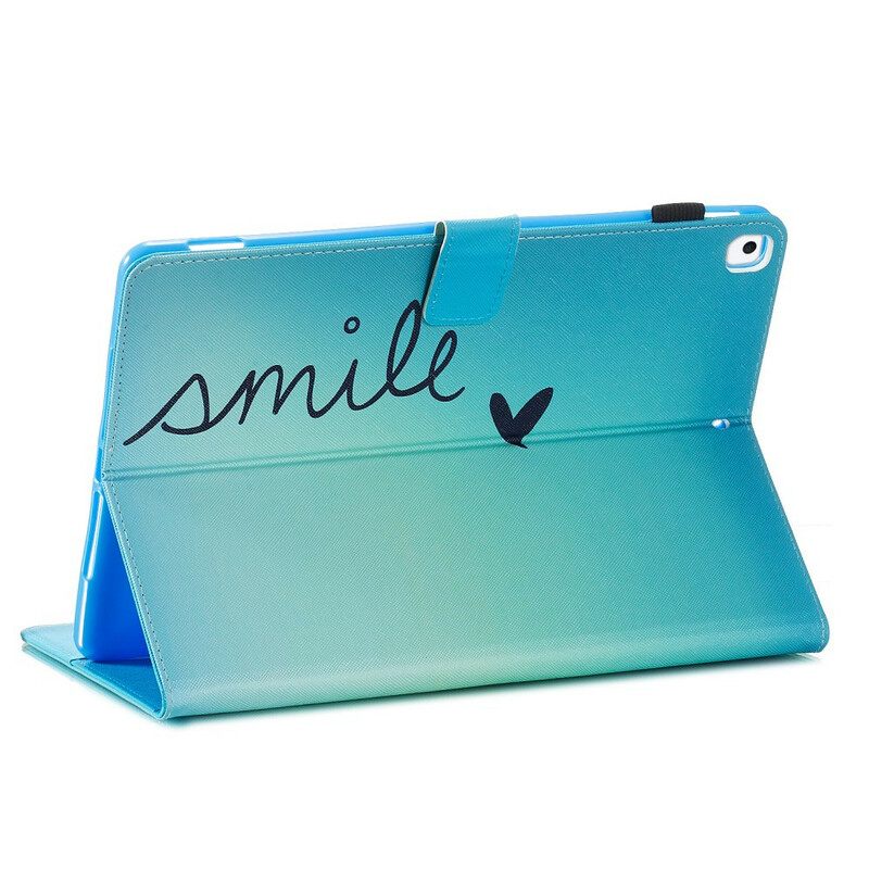 Flip Case iPad 10.2" (2020) (2019) / Air 10.5" / Pro 10.5" Smile