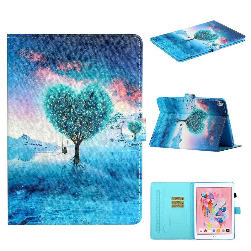 Flip Case iPad 10.2" (2020) (2019) / Air 10.5" / Pro 10.5" Tree Heart