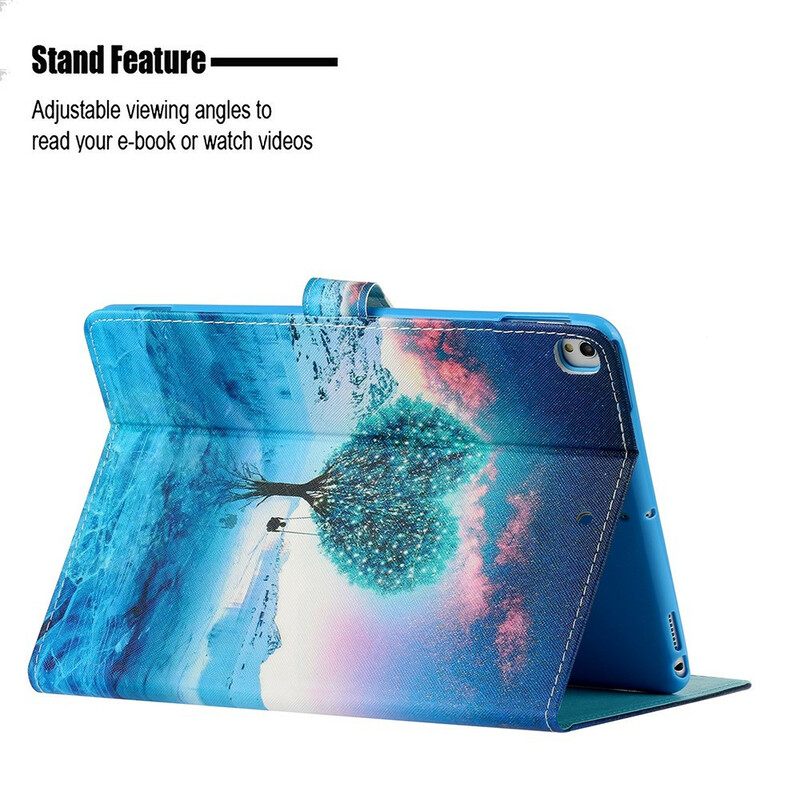 Flip Case iPad 10.2" (2020) (2019) / Air 10.5" / Pro 10.5" Tree Heart