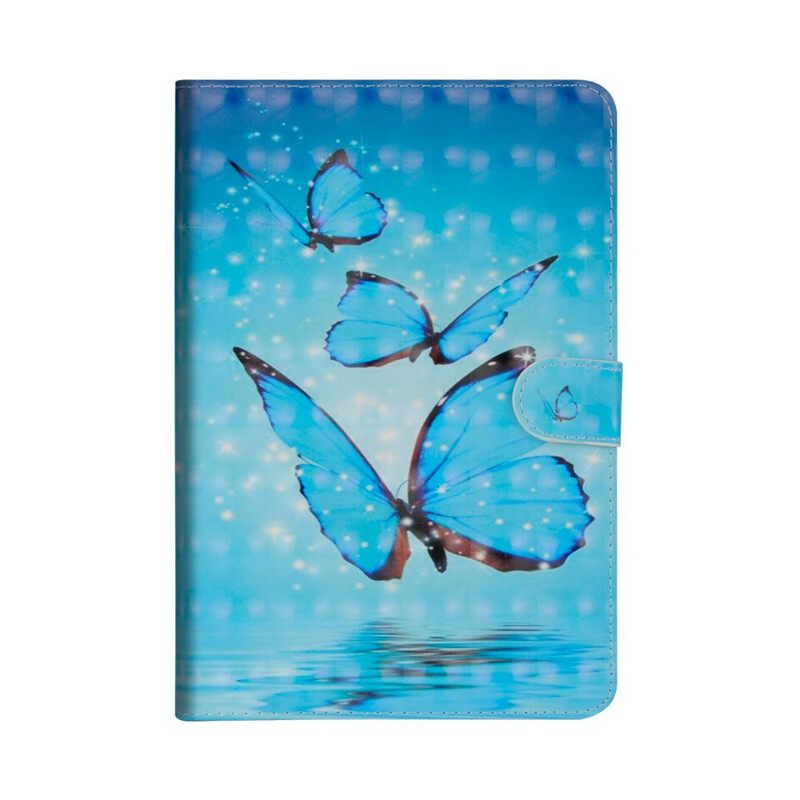 Kotelot iPad 10.2" (2020) (2019) / Air 10.5" / Pro 10.5" Butterflies Spot Light