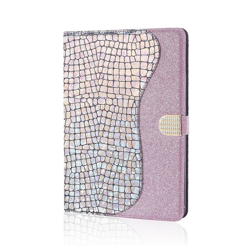 Kotelot iPad 10.2" (2020) (2019) / Air 10.5" / Pro 10.5" Croco Sequins